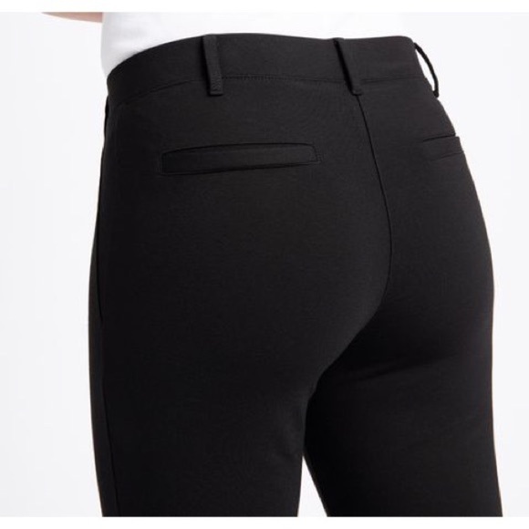 Betabrand- Straight Leg Classic Dress Yoga Pants - Picture 4 of 10